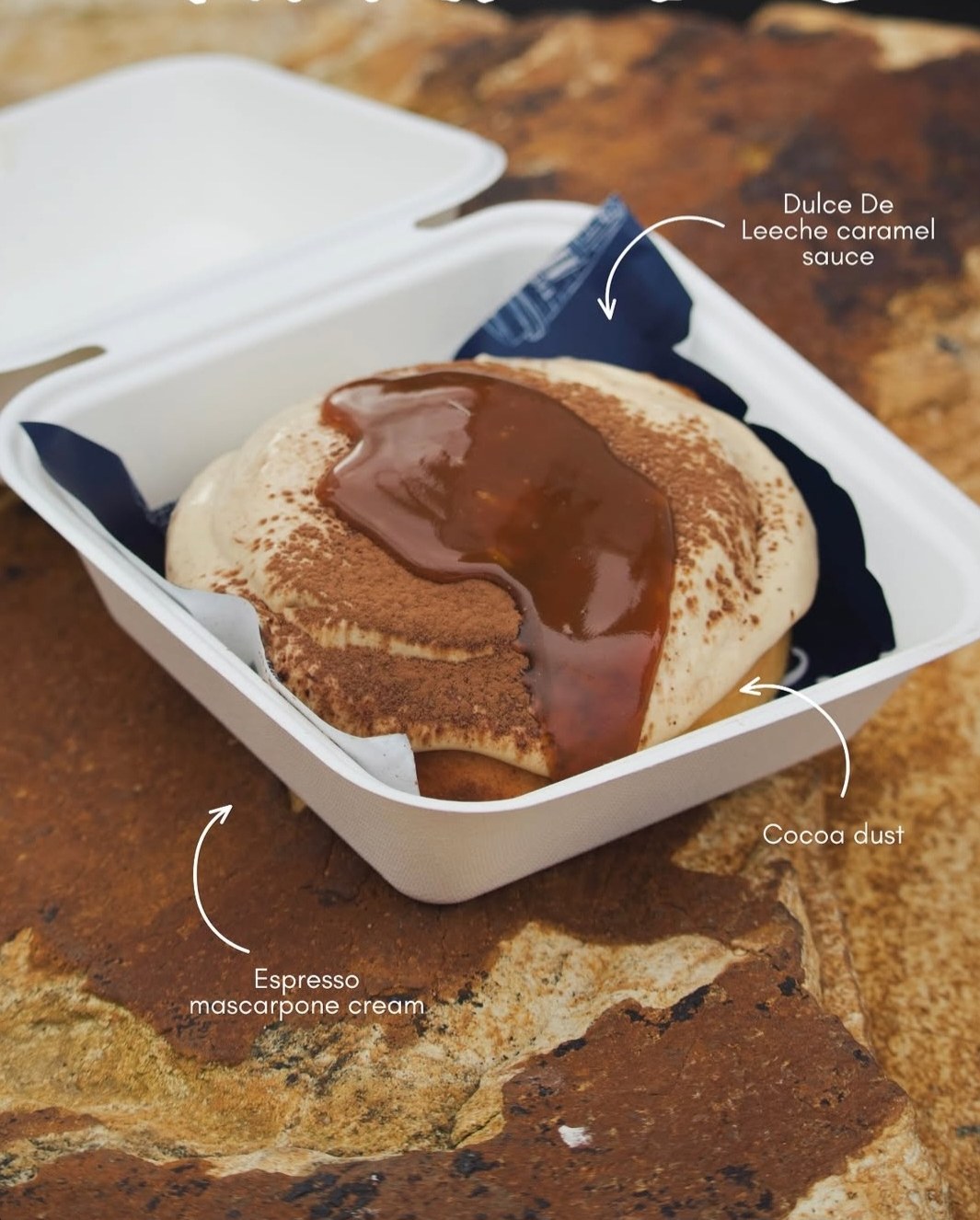 Dulce De Leche Cappuccino Scroll