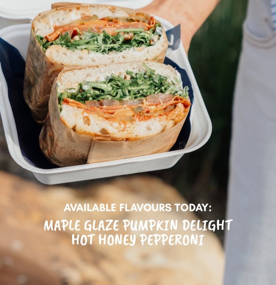 Hot Honey Pepperoni Focaccia Sando