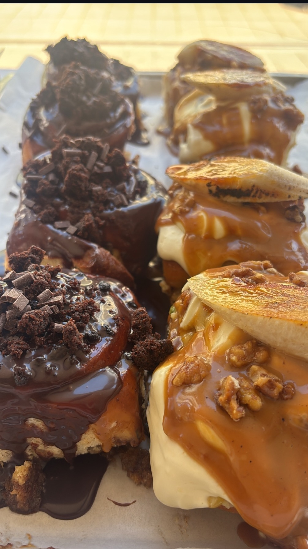 Case of cinnamon scrolls
