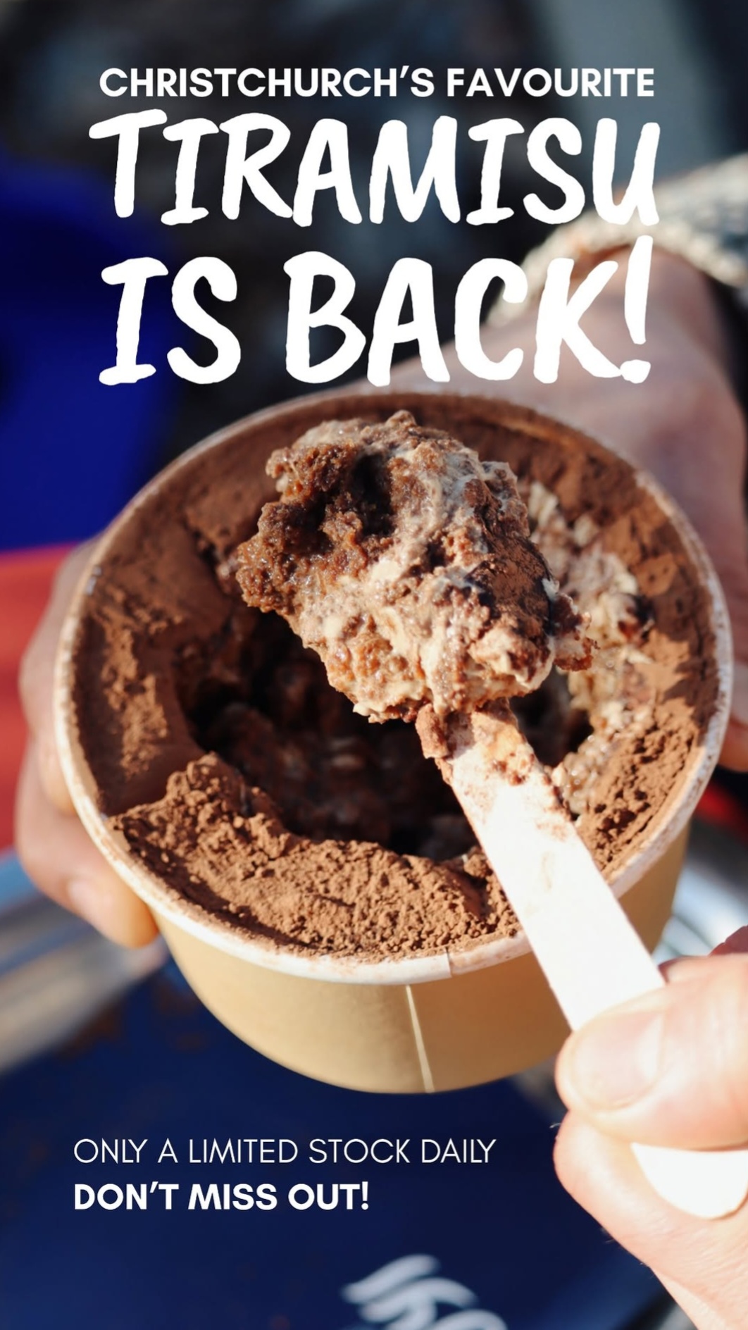 Christchurch's favourite Tiramisu is back
